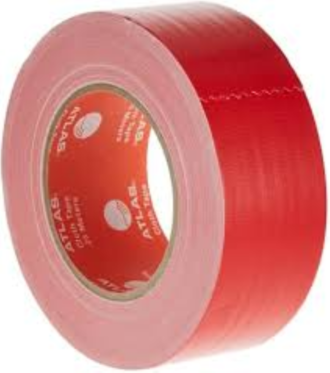 Atlas Cloth Tape 2"x25m (50mm) Red AS-BTC2025-RD